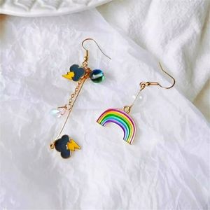 Brand new Rainbow and Cloud Earrings